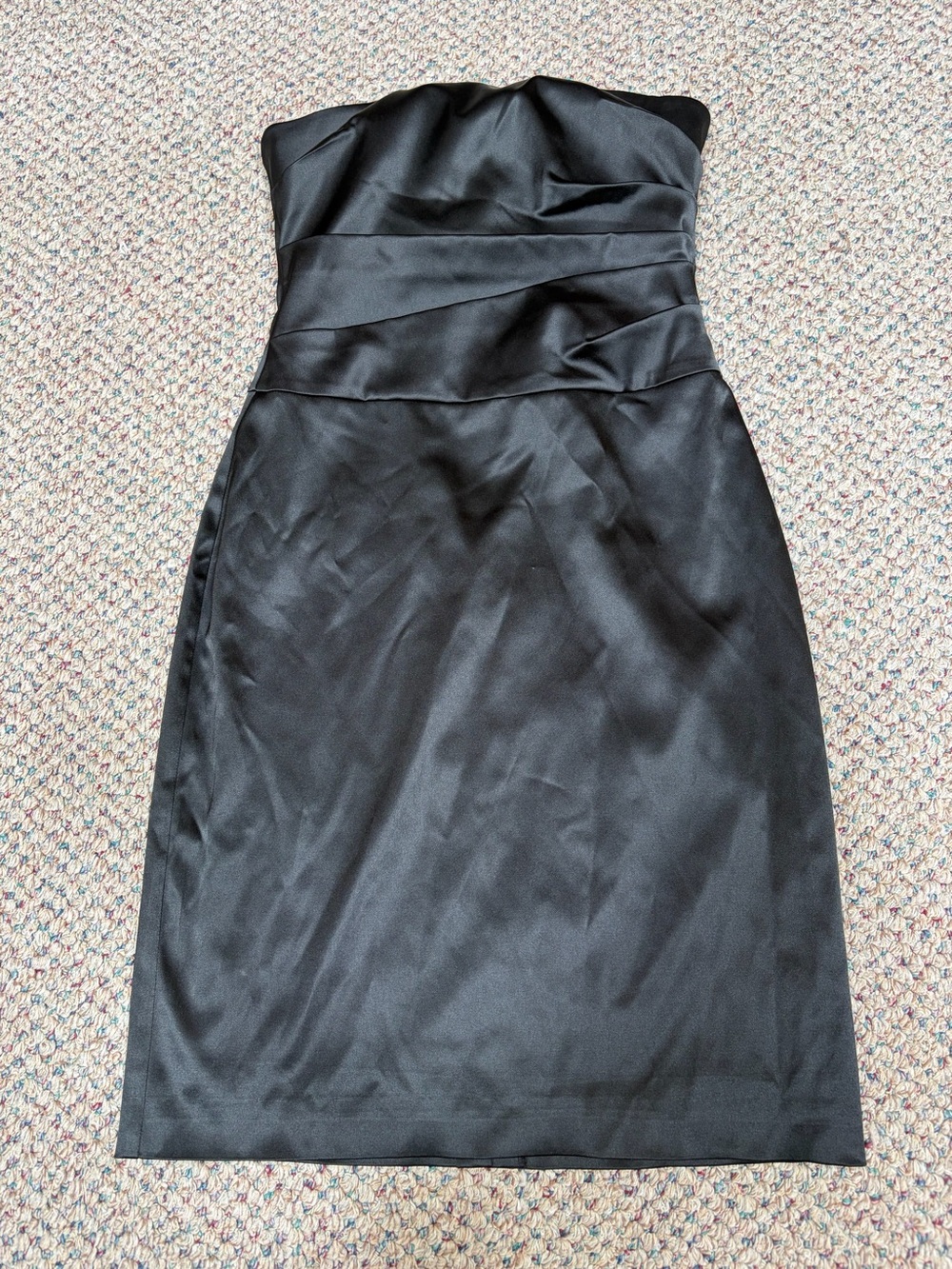 Strapless Black Dress